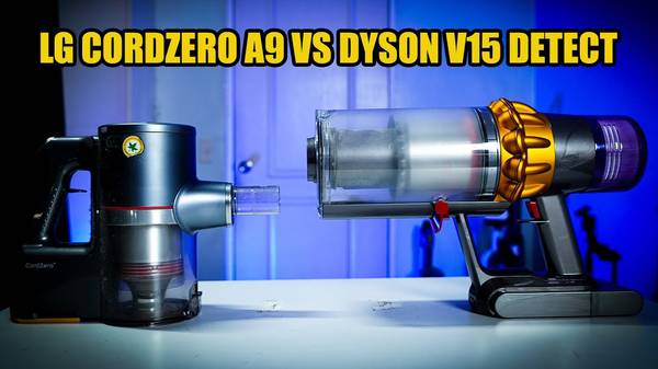 Dyson V15 Detect LG CordZero 