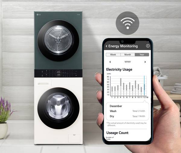 LG WashTower 智慧家電 